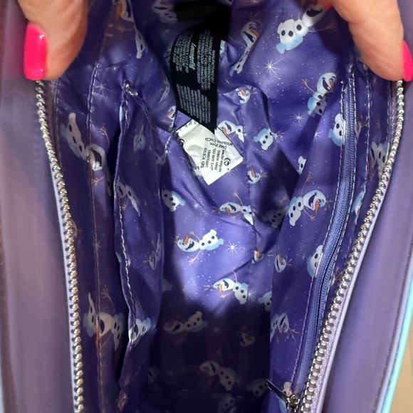 Loungefly Disney Frozen Princess Castle Crossbody Bag Purse - Picture 9 of 16